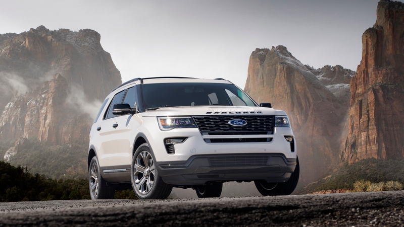 Illustration for article titled The 2018 Ford Explorer Comes With New Quad Exhausts And That's About It